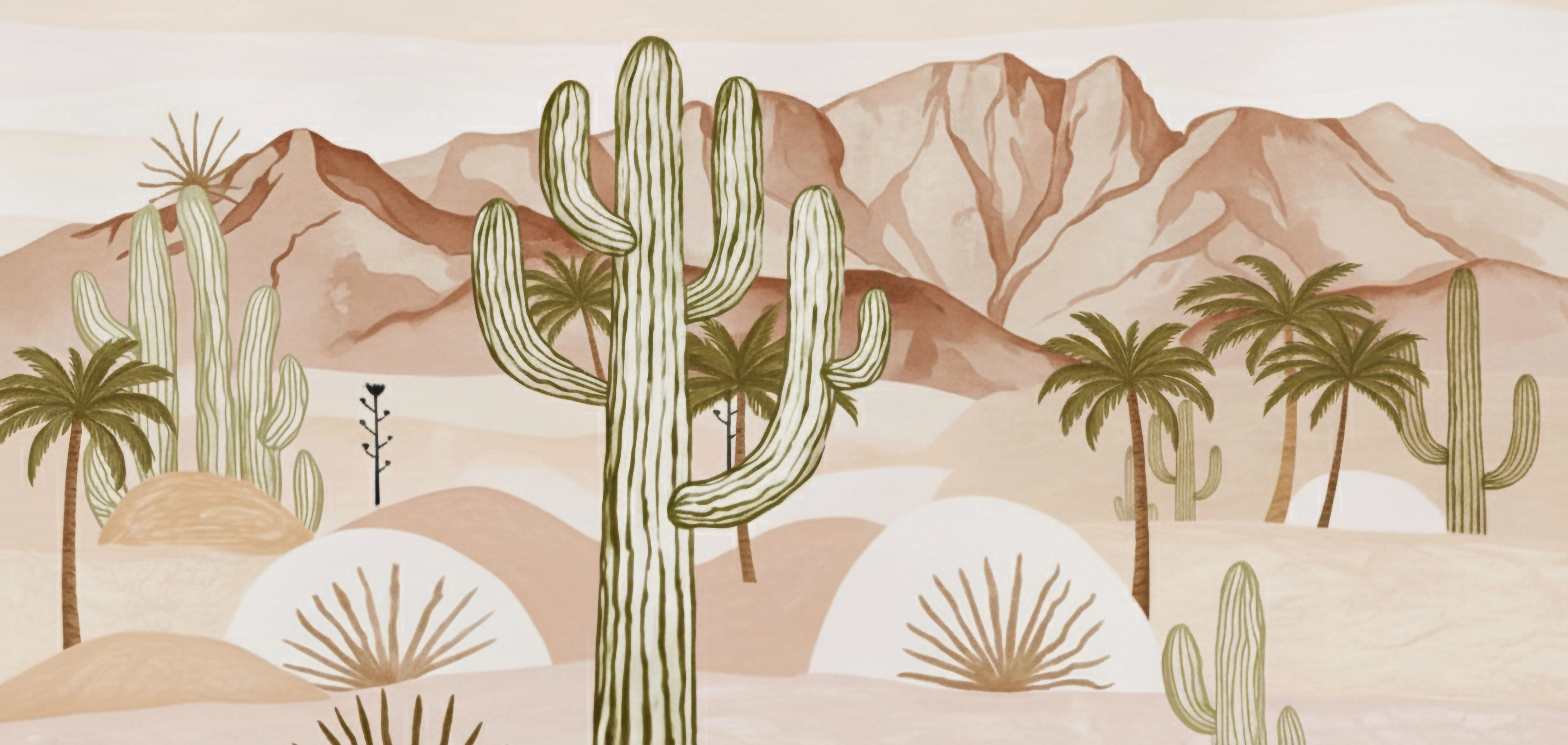 Desert scape Palm Springs