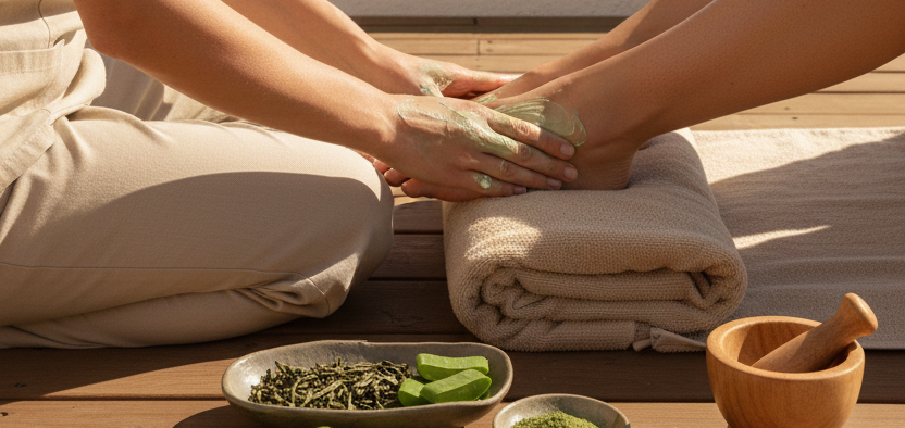Green Tea & Aloe Vera Pedicure
