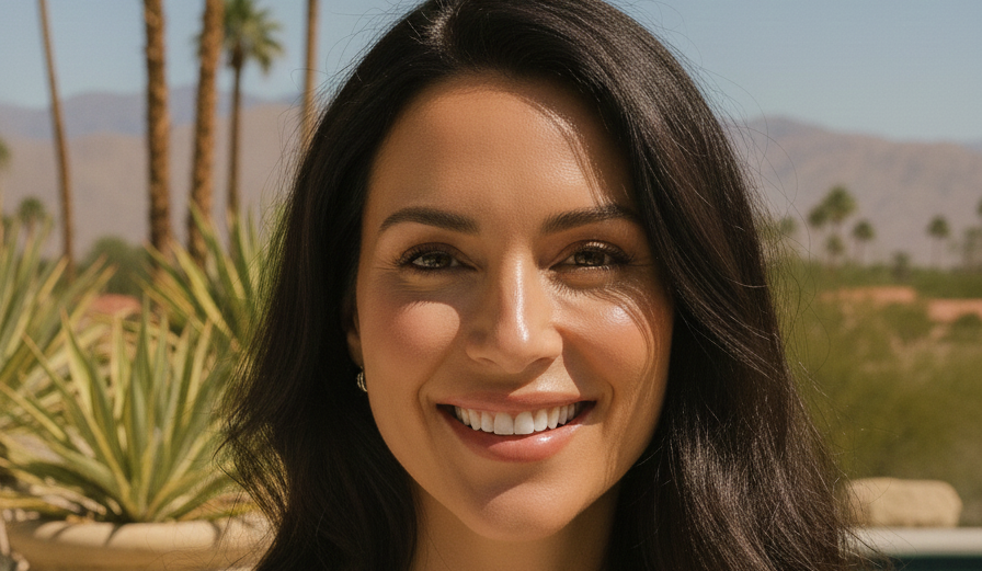 Photo of a woman with great skin after a Plain Facial